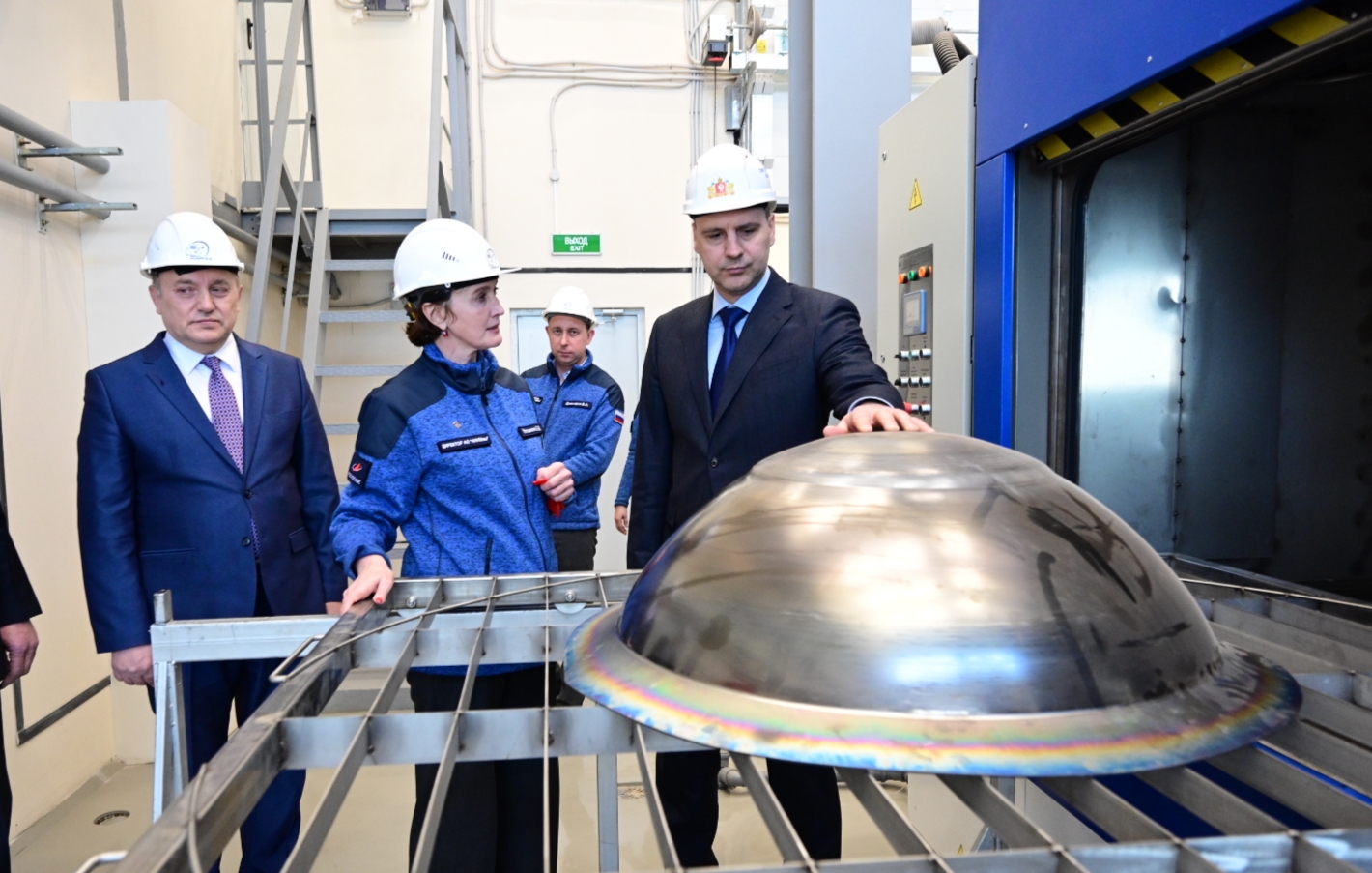 Схема или изображение высокочастотного ракетного двигателя