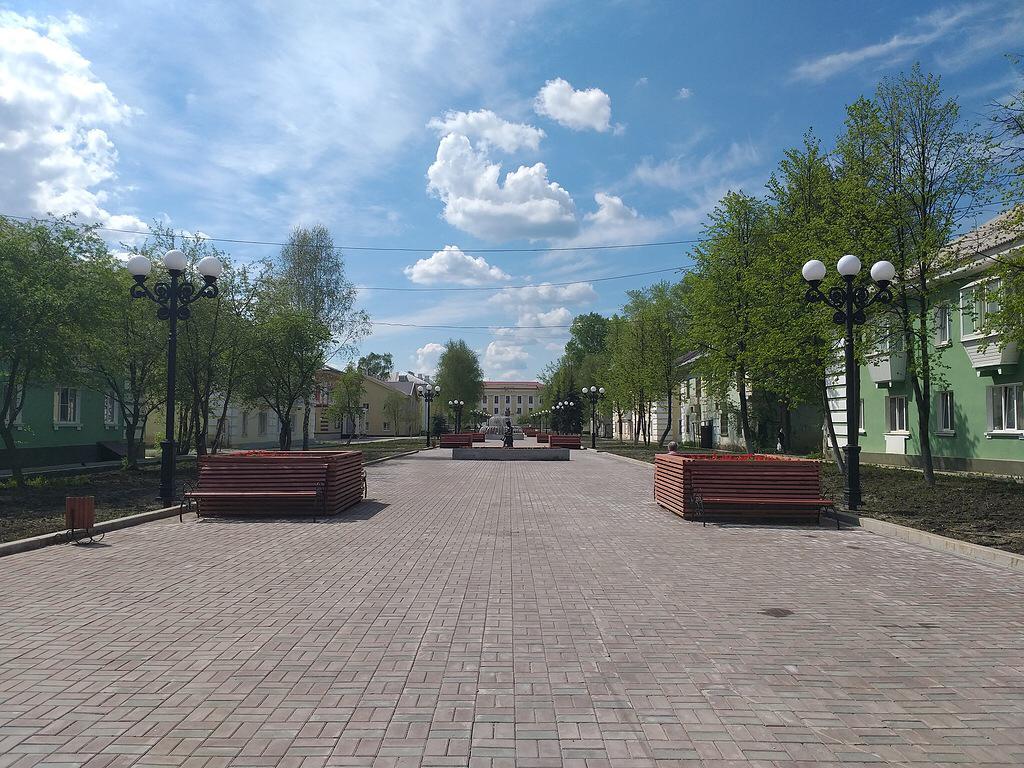 Площадь бажова в полевском